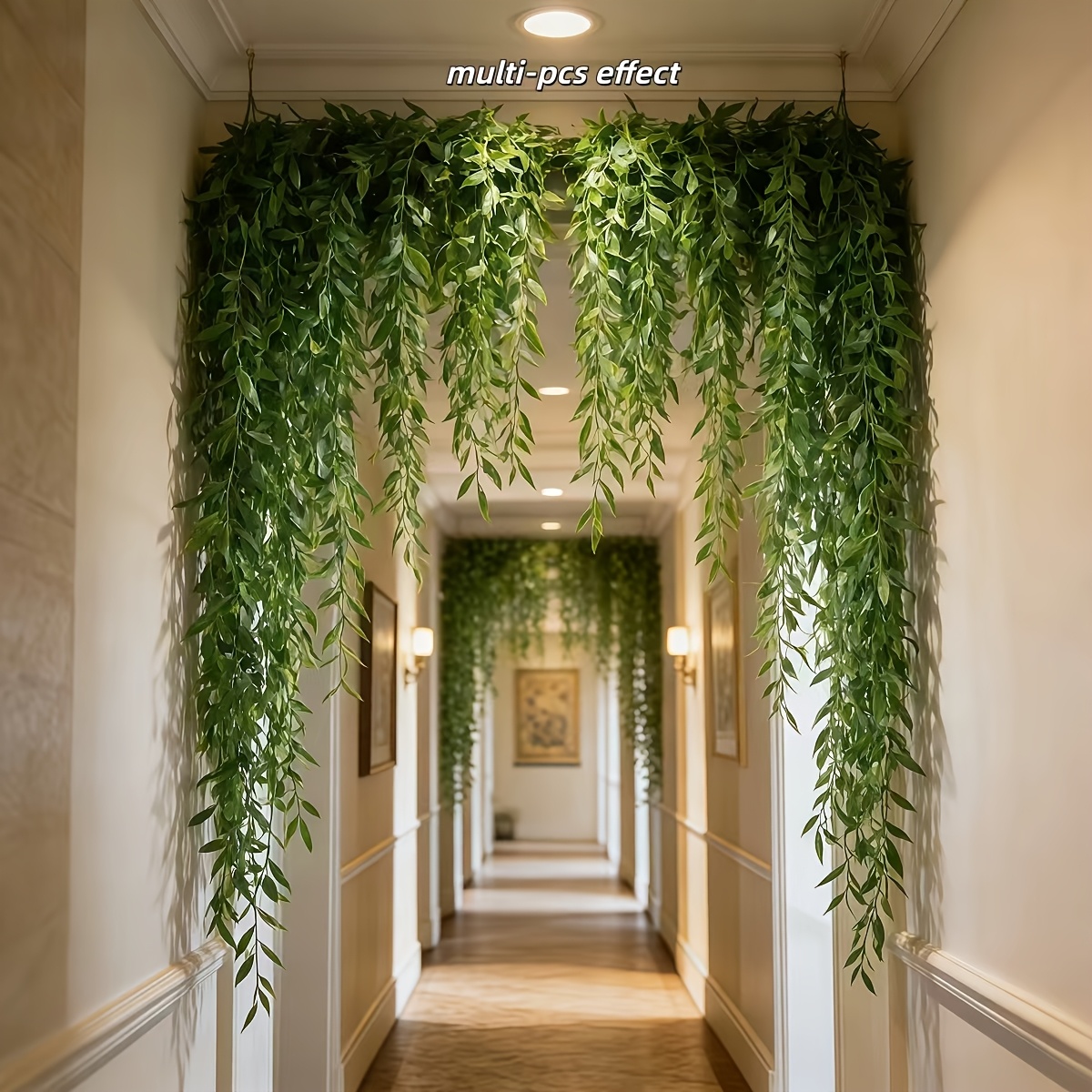 Preserved Moss Sheet - 10pcs Extra-Long Deluxe Willow Vine Elegant