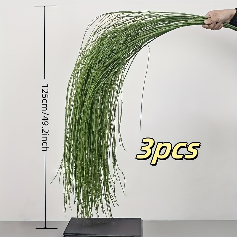 3pcs Green Willow Artificial H - Preserved Moss Sheet ulasan dan harga