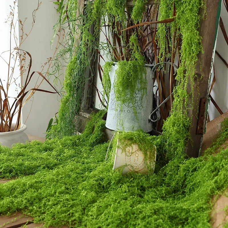 Realistic Artificial Moss Turf - Preserved Moss Sheet ulasan dan harga