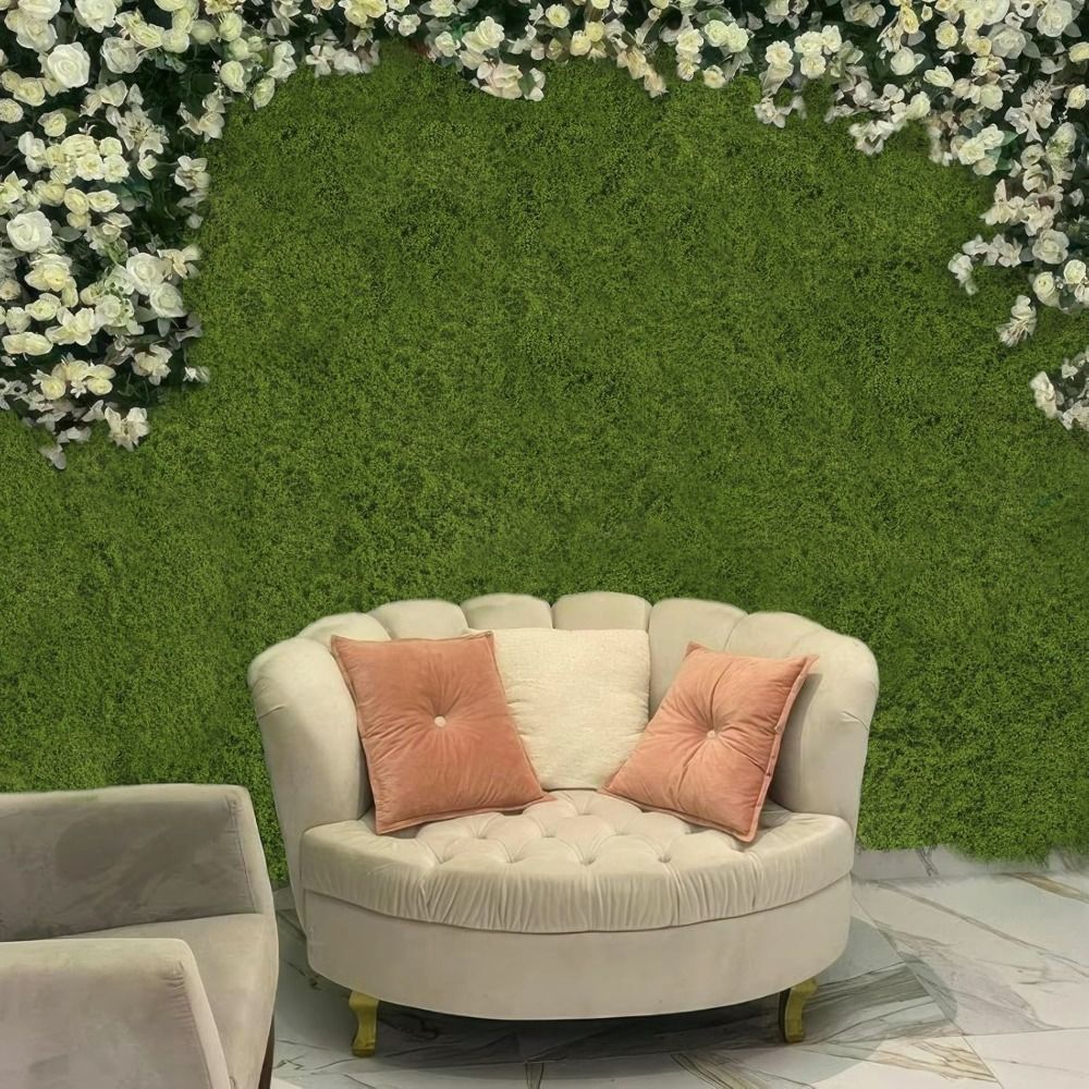 DIY Artificial Grass Rug Durab - Preserved Moss Sheet ulasan dan harga